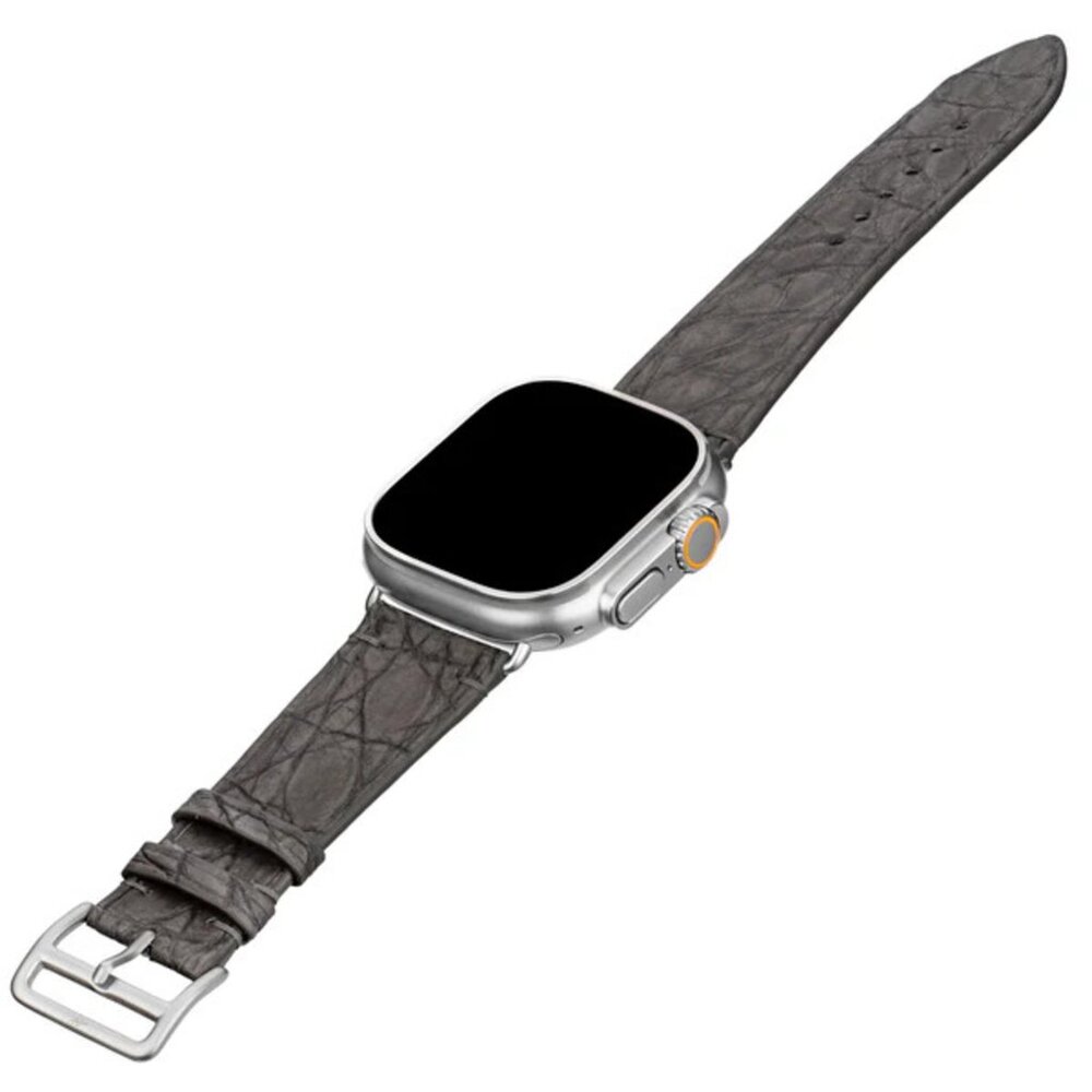 Genuine Alligator Watch Strap – Premium Exotic Skin - Rural Earth Color